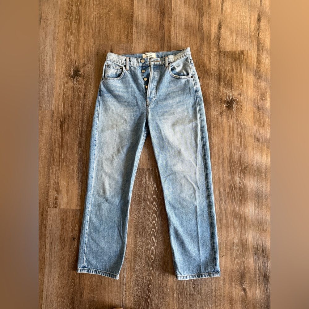 Reformation Cynthia Crop High Relaxed Jean Sz 27
